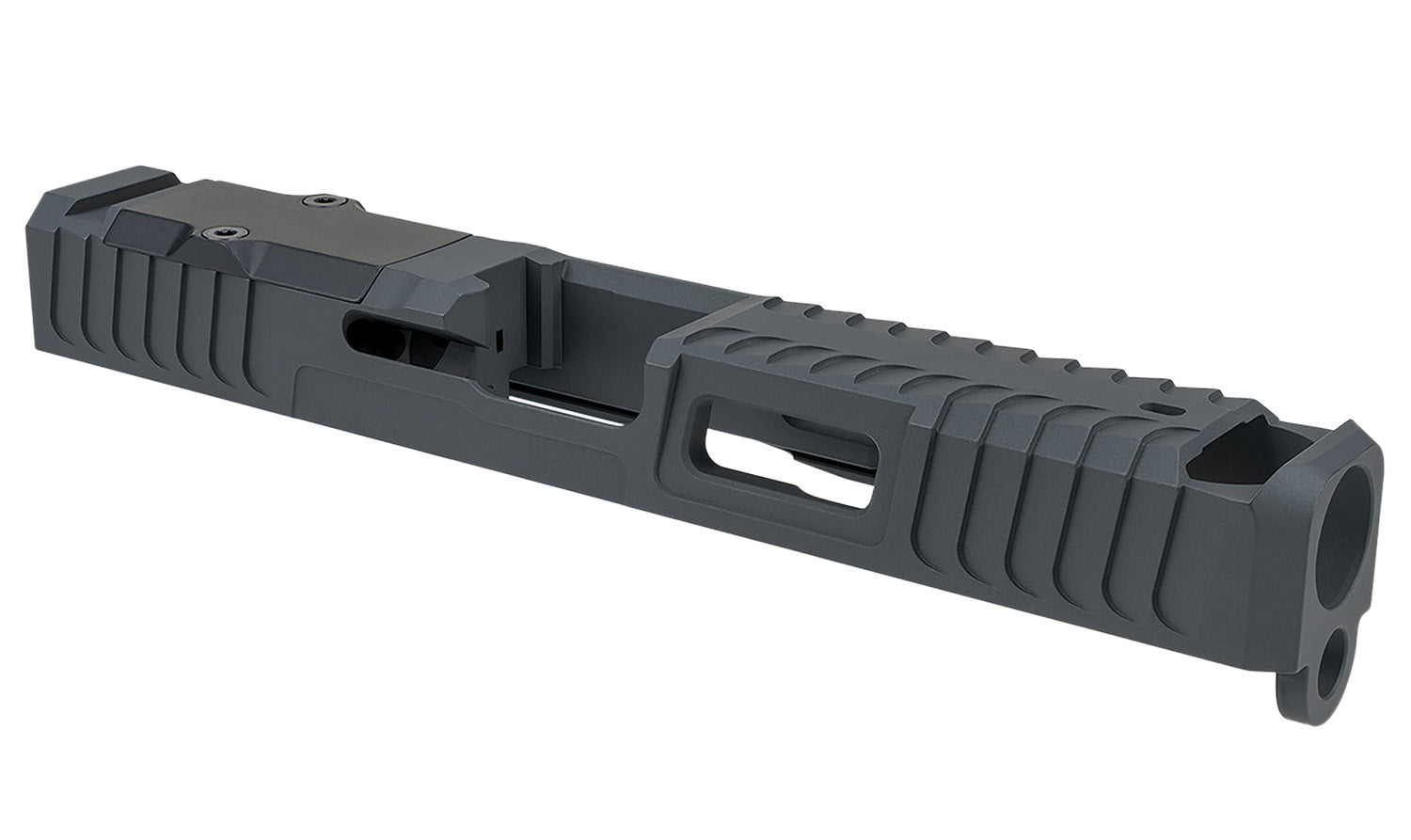 Zaffiri Precision ZPS.IBS Blowhole Compensator Slide Glock 17 Gen 3 Sniper Gray Stainless