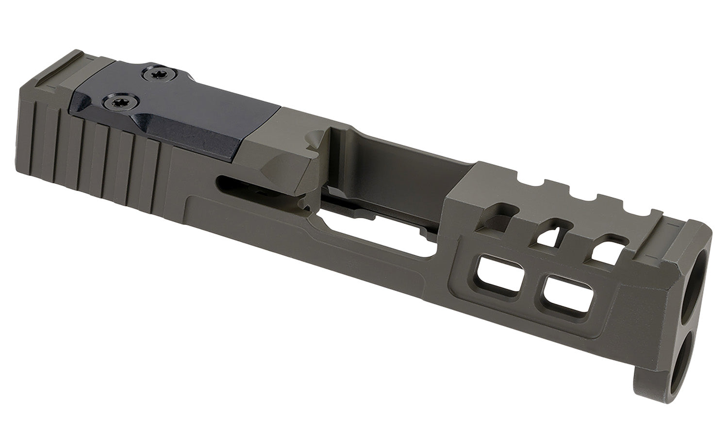 Zaffiri Precision ZPS.2 Stainless Slide for Springfield Hellcat OD Green Optic Ready