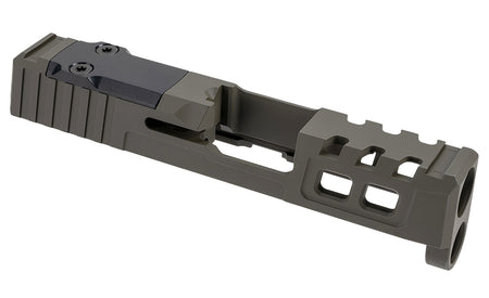 Zaffiri Precision ZPS.2 Stainless Slide for Springfield Hellcat OD Green Optic Ready