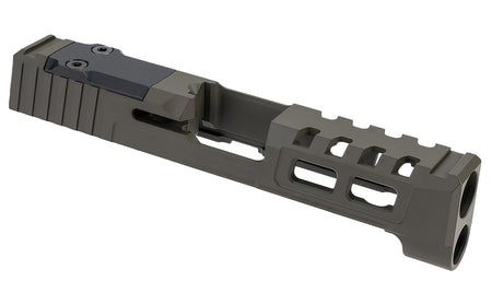 Zaffiri Precision ZPS.2 Stainless Slide for Springfield Hellcat Pro OD Green Optic Ready