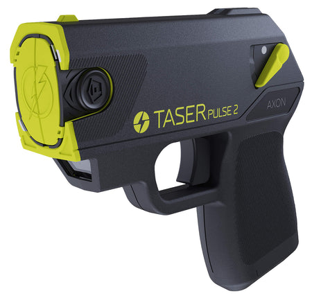 AXON Taser Pulse 2 Compact Personal Protection Device Black/Yellow 15 ft 101497