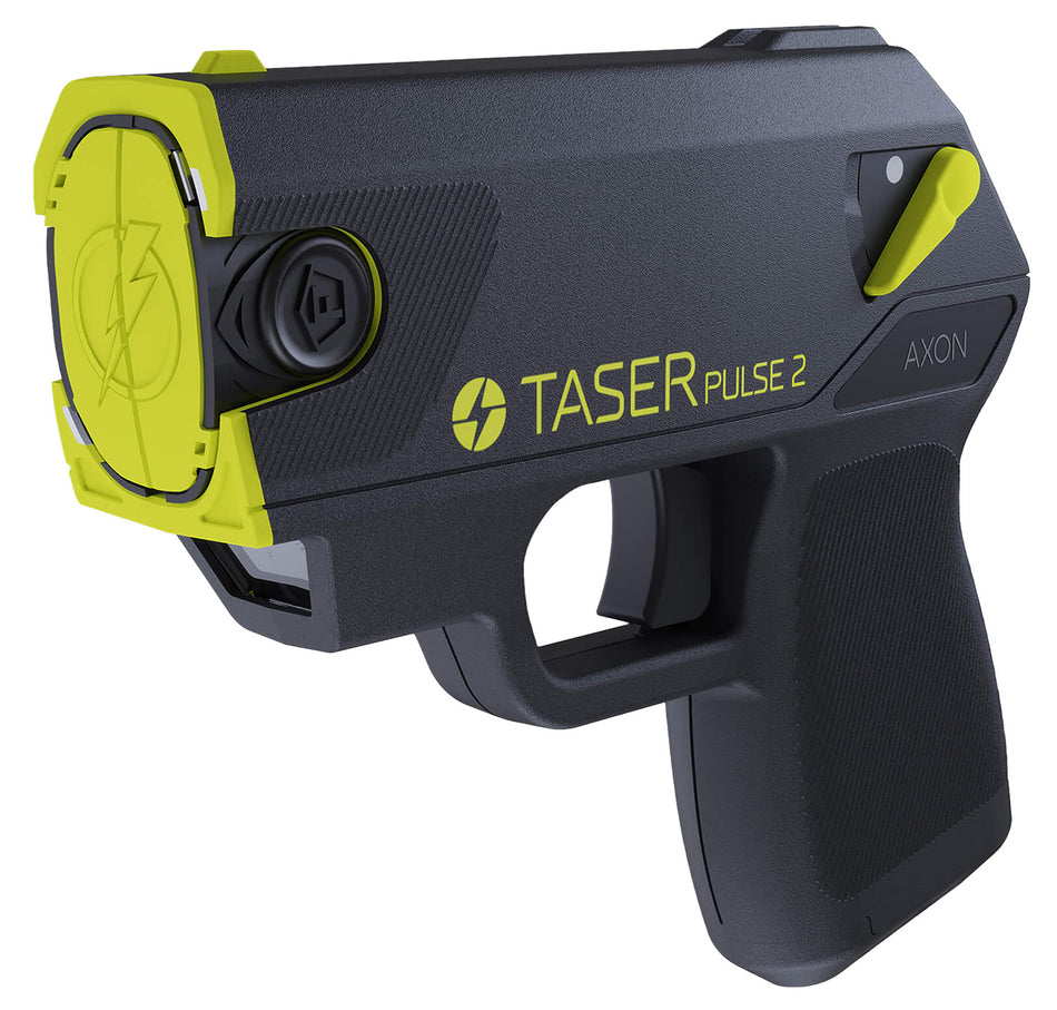 AXON Taser Pulse 2 Compact Personal Protection Device Black/Yellow 15 ft 101497