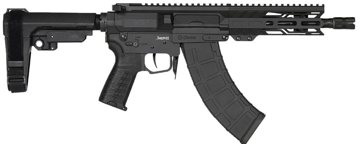 CMMG Banshee MK47 7.62x39mm AR Pistol - 30+1 Capacity, 8" Barrel, 6" M-LOK Handguard