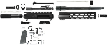 TacFire SSPK556LPK10 5.56x45mm NATO AR-Pistol Platform Parts Kit Black