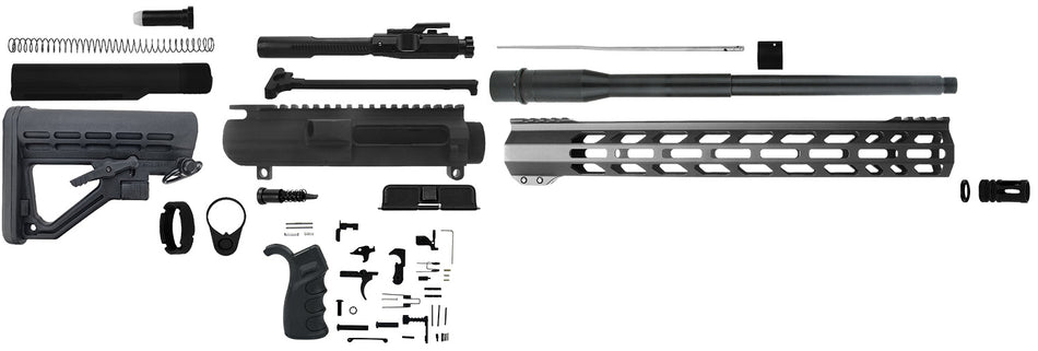 TacFire SSRK308LPK16N .308 Winchester Rifle Kit Black 16" Barrel