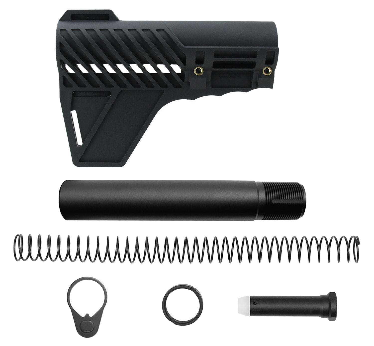 TacFire SP34-49A AR Platform Pistol Brace with Tube Assembly Black
