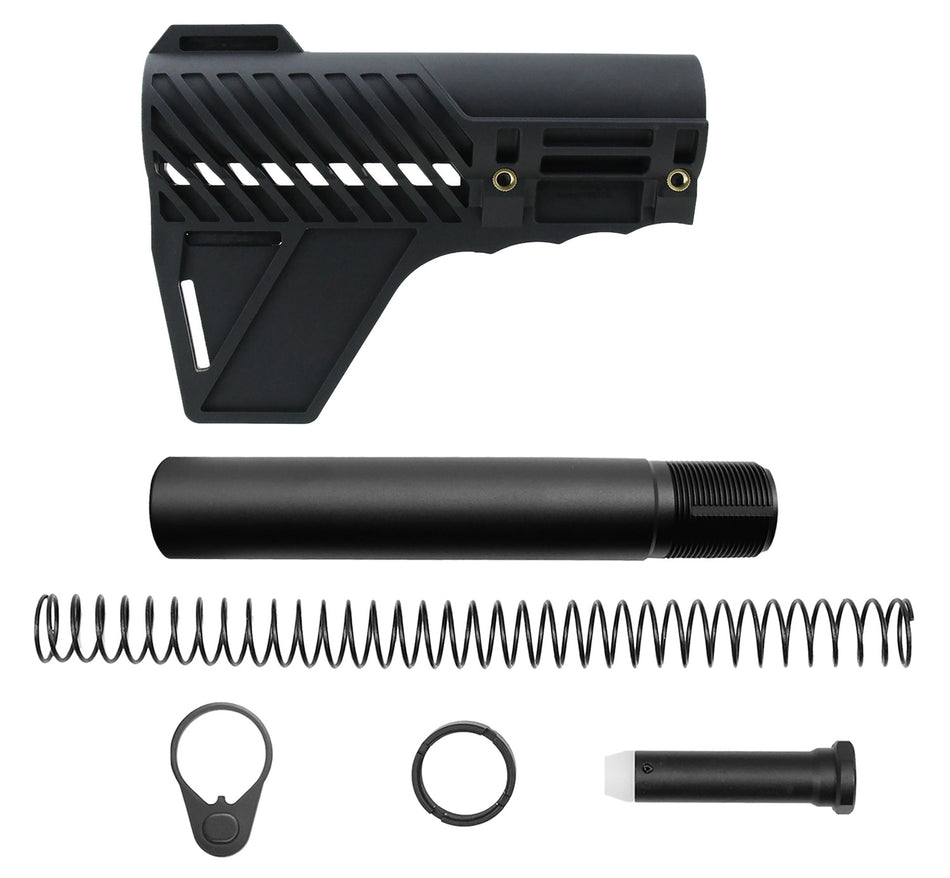 TacFire SP34-49A AR Platform Pistol Brace with Tube Assembly Black