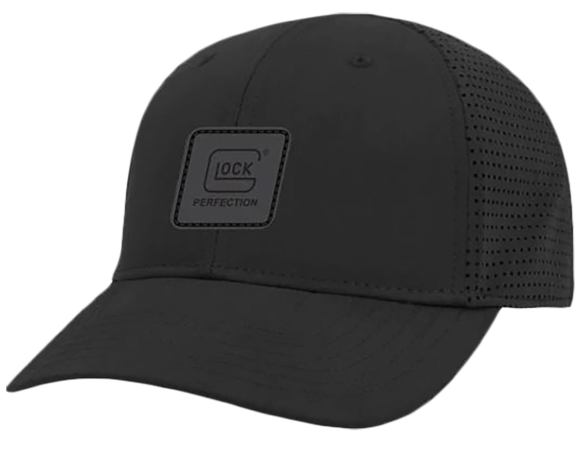 Glock AP96265 All-Black Performance Cap with Glock Patch