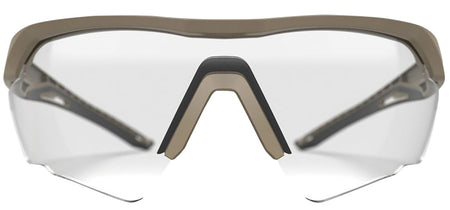 Glock AS41037 Crossover Tactical Glasses CORE-FUSION Clear/Desert Tan