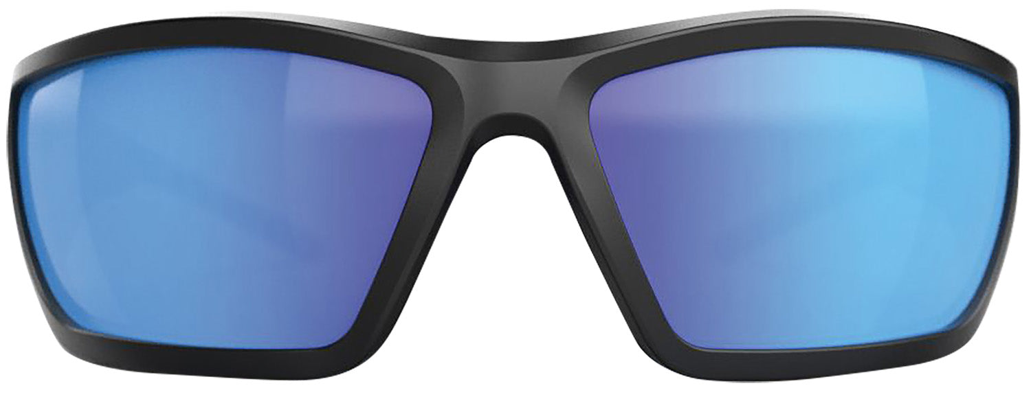 Glock AS41040 Blue Line Tactical Glasses Flex Frame Blue Mirror/Black