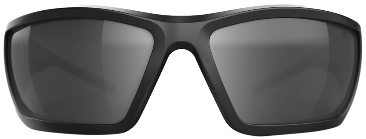 Glock AS41041 Blue Line Tactical Glasses Flex Frame Silver Mirror/Black