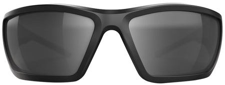 Glock AS41041 Blue Line Tactical Glasses Flex Frame Silver Mirror/Black