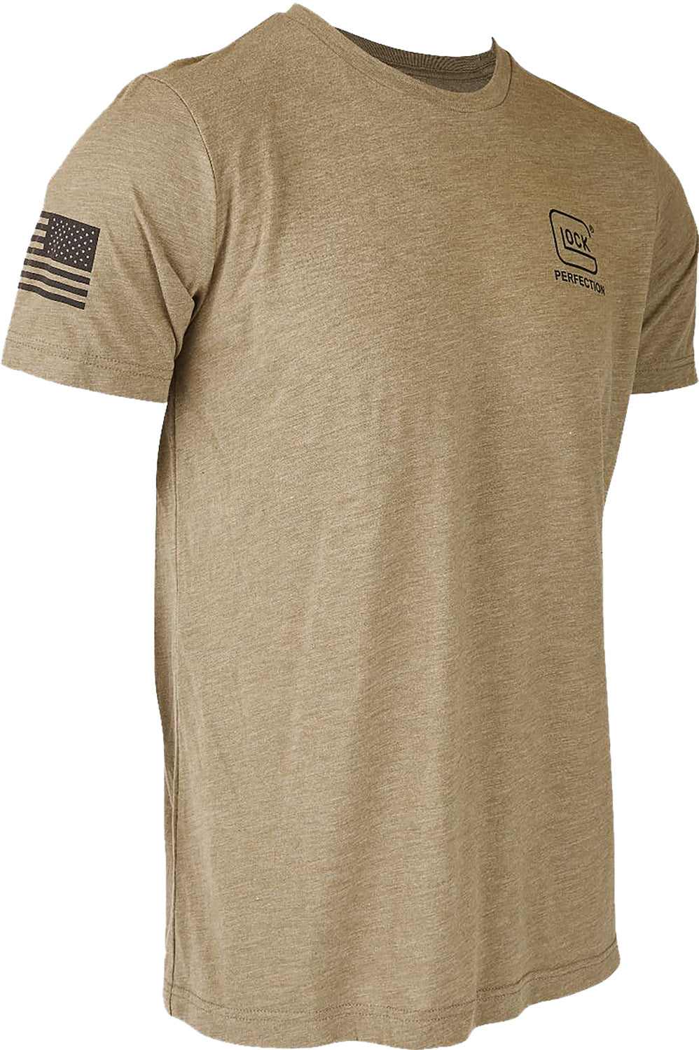 Glock AP96313 2nd Amendment Tee Short Sleeve Medium Olive Cotton Blend