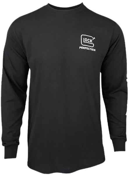 Glock AP96100 Perfection Long Sleeve Tee Black Cotton Large