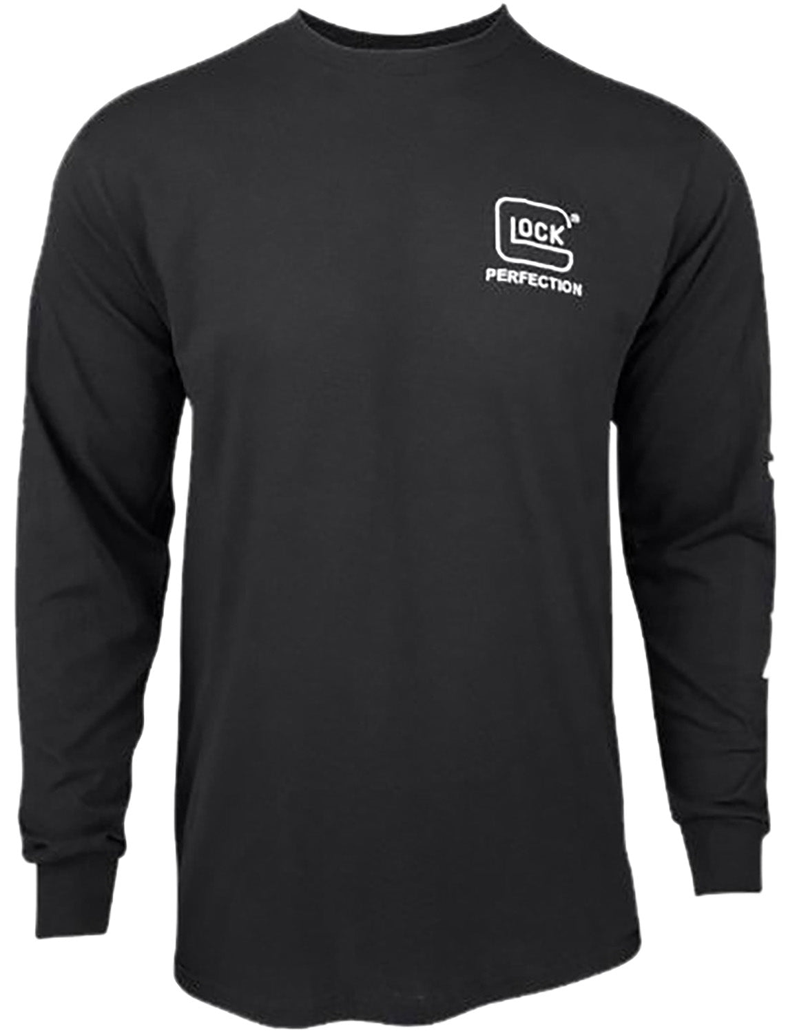 Glock AP96103 Perfection Long Sleeve Tee Black Cotton 3XL