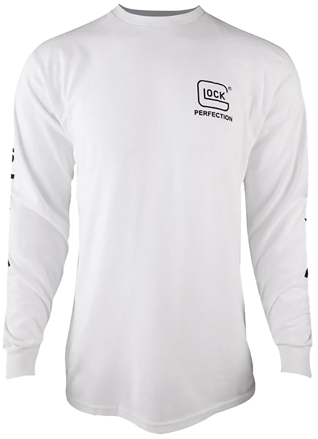 Glock AP96094 White Cotton Long Sleeve Shirt Large