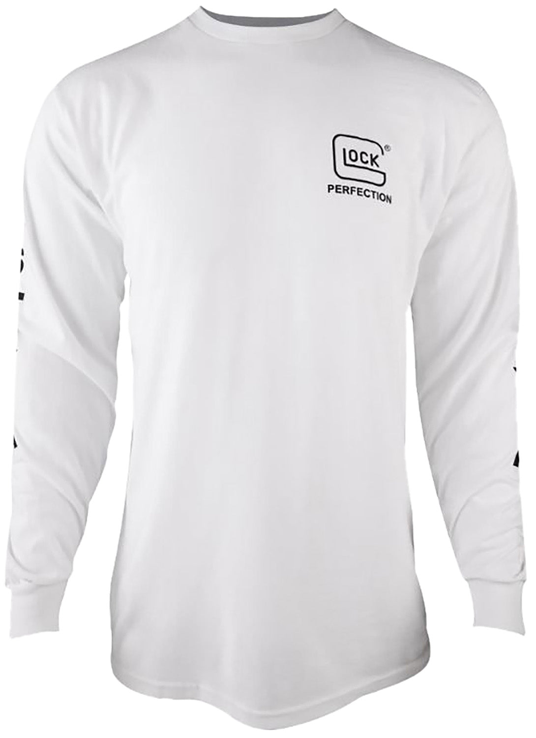 Glock AP96096 White Cotton Long Sleeve Shirt 2XL