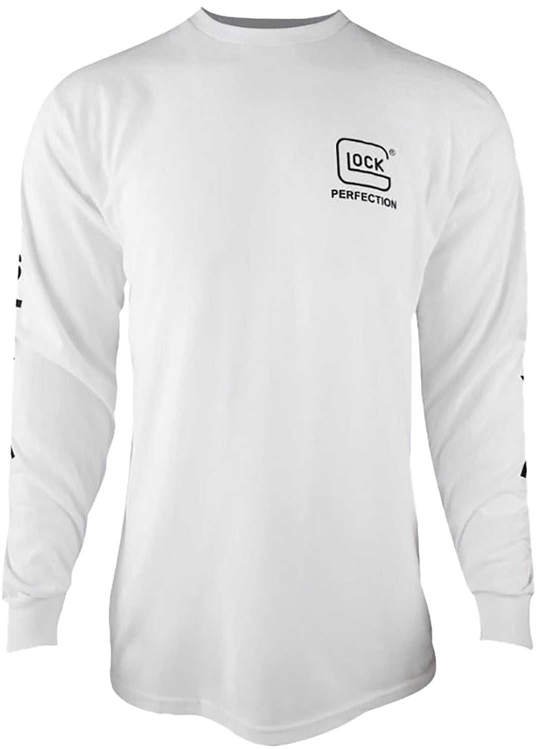 Glock AP96097 White Cotton Long Sleeve Shirt 3XL