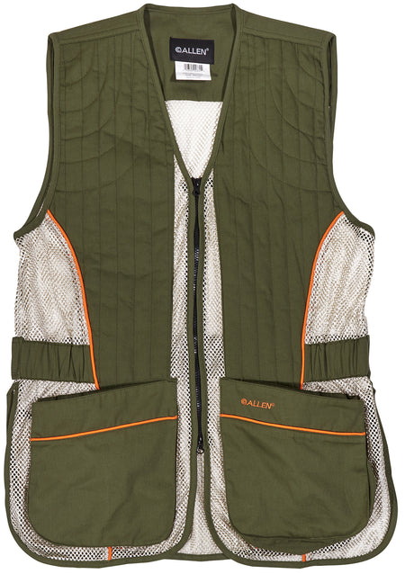 Allen Ace Shooting Range Vest M/L Olive Tan 22611