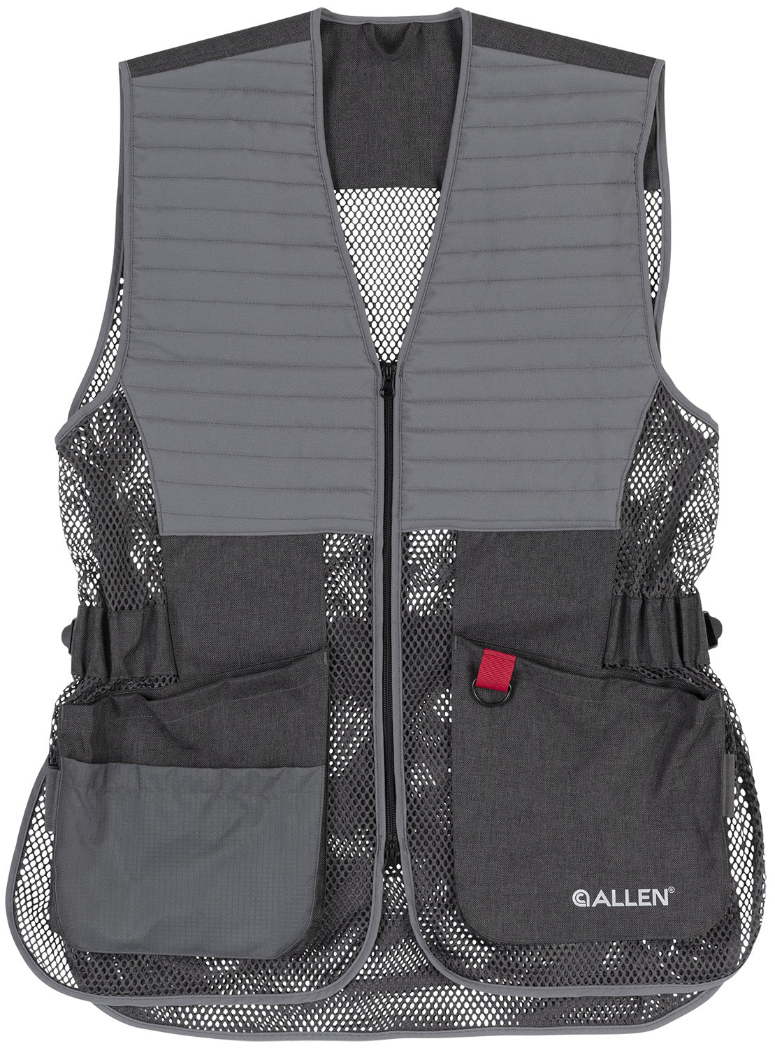 Allen Competitor Shooting Vest Medium/Large Gray 7910