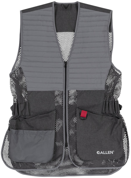 Allen Competitor Shooting Vest Medium/Large Gray 7910