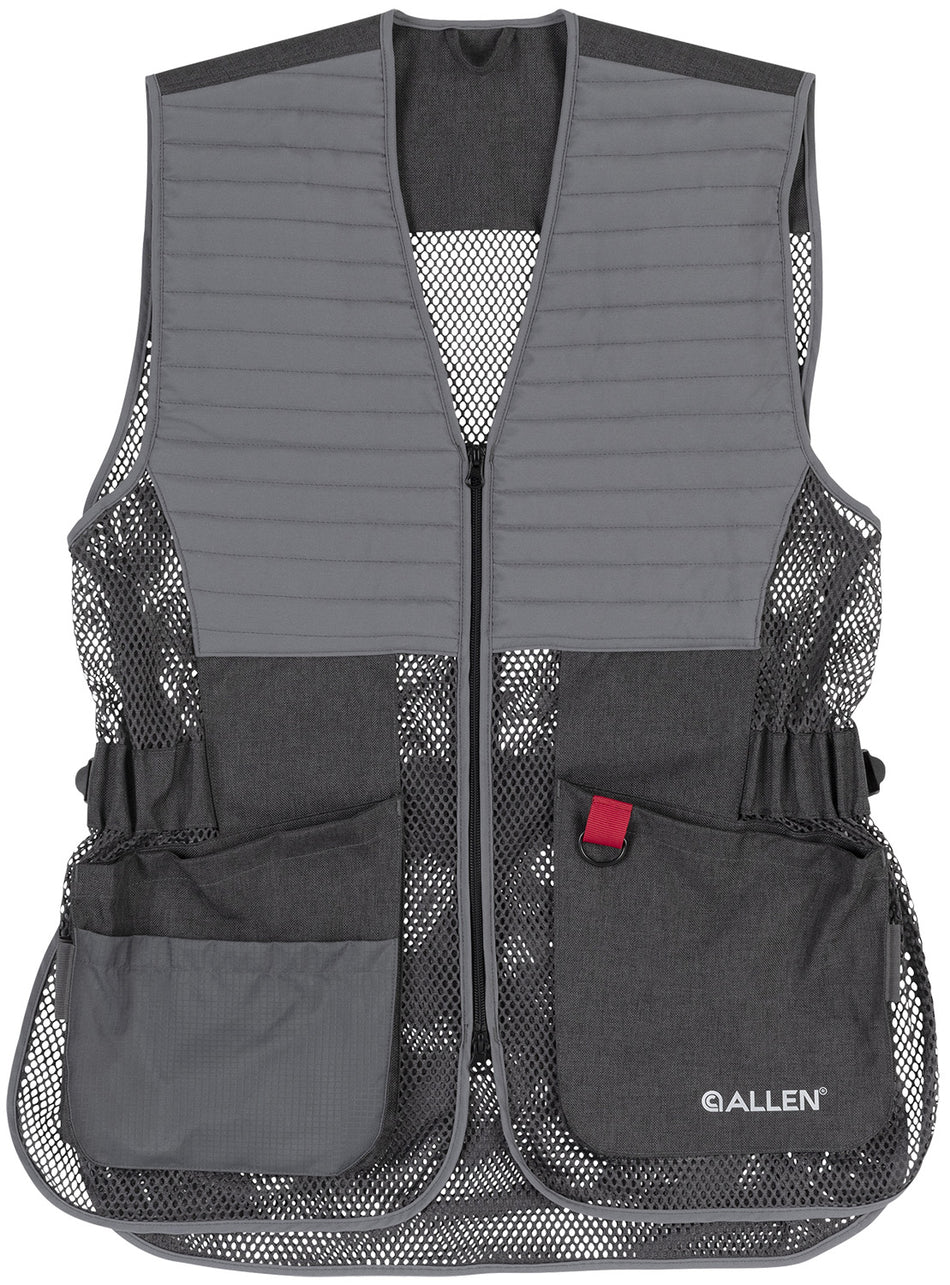 Allen Competitor Shooting Vest Medium/Large Gray 7910