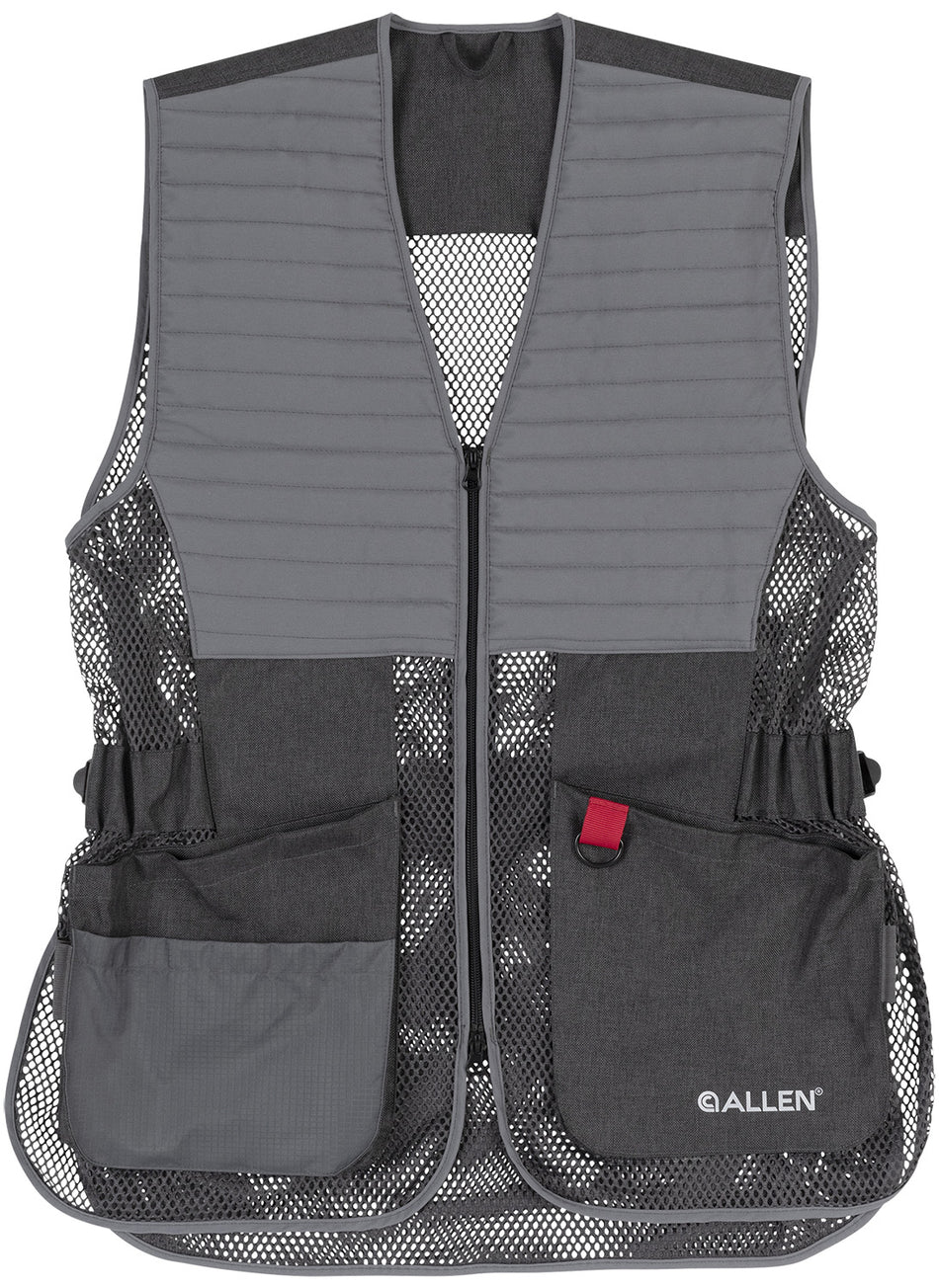 Allen Competitor Shooting Vest XL/XXL Gray 7911