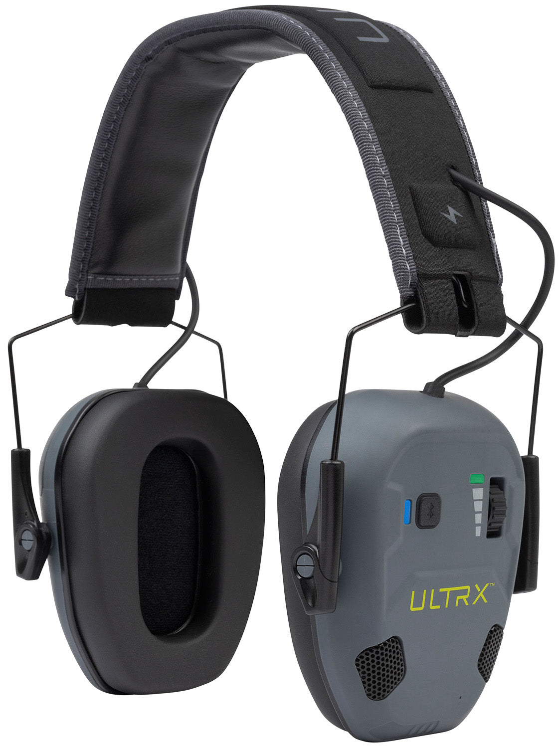Allen 4171 Bionic Fuse Bluetooth-Enabled Over-the-Head Earmuff Slate Gray