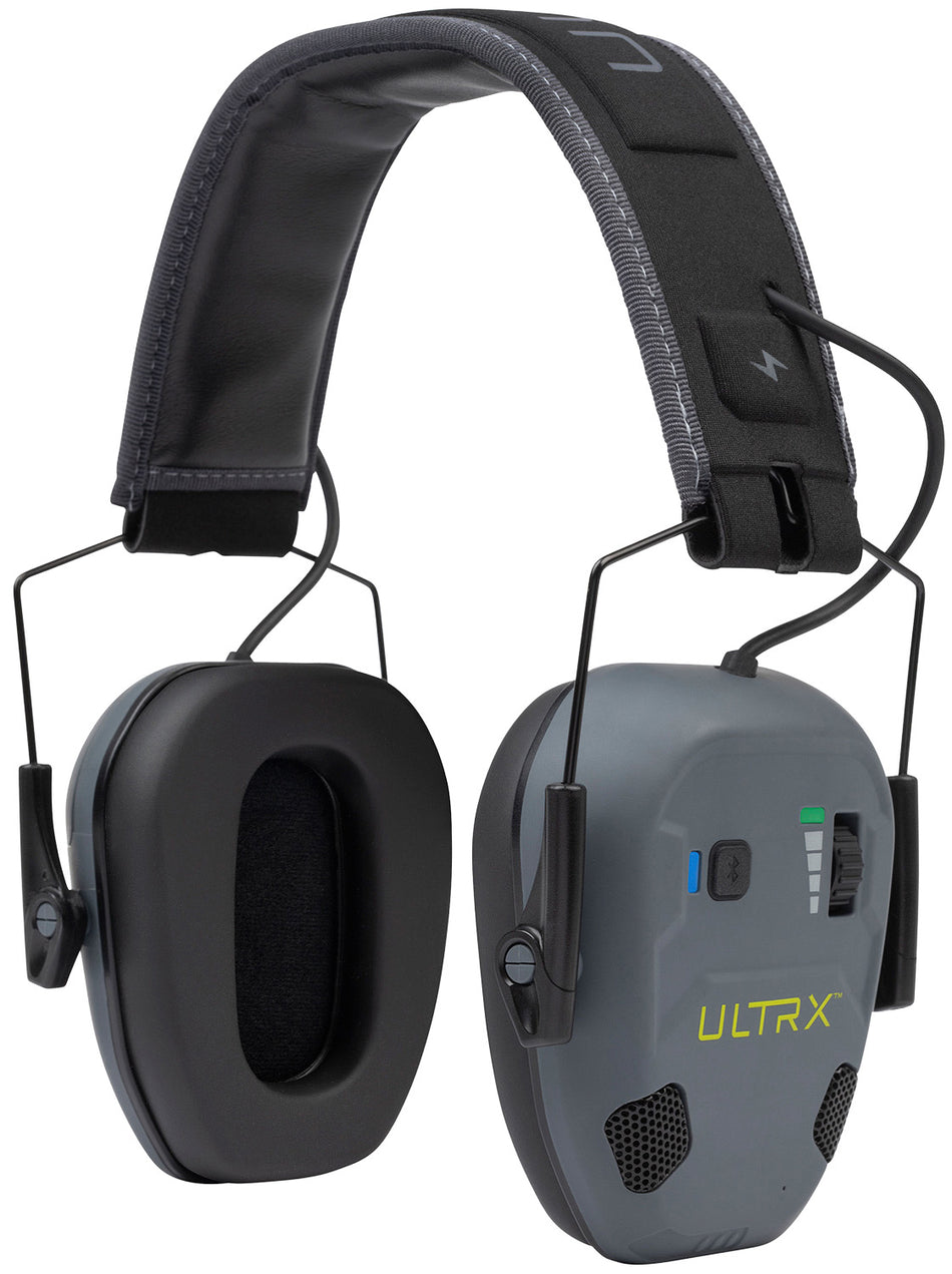 Allen 4171 Bionic Fuse Bluetooth-Enabled Over-the-Head Earmuff Slate Gray