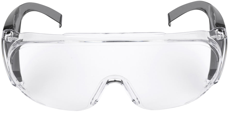 Allen 4180 Ultrx Shooting Safety Glasses Clear Lens Black Frame