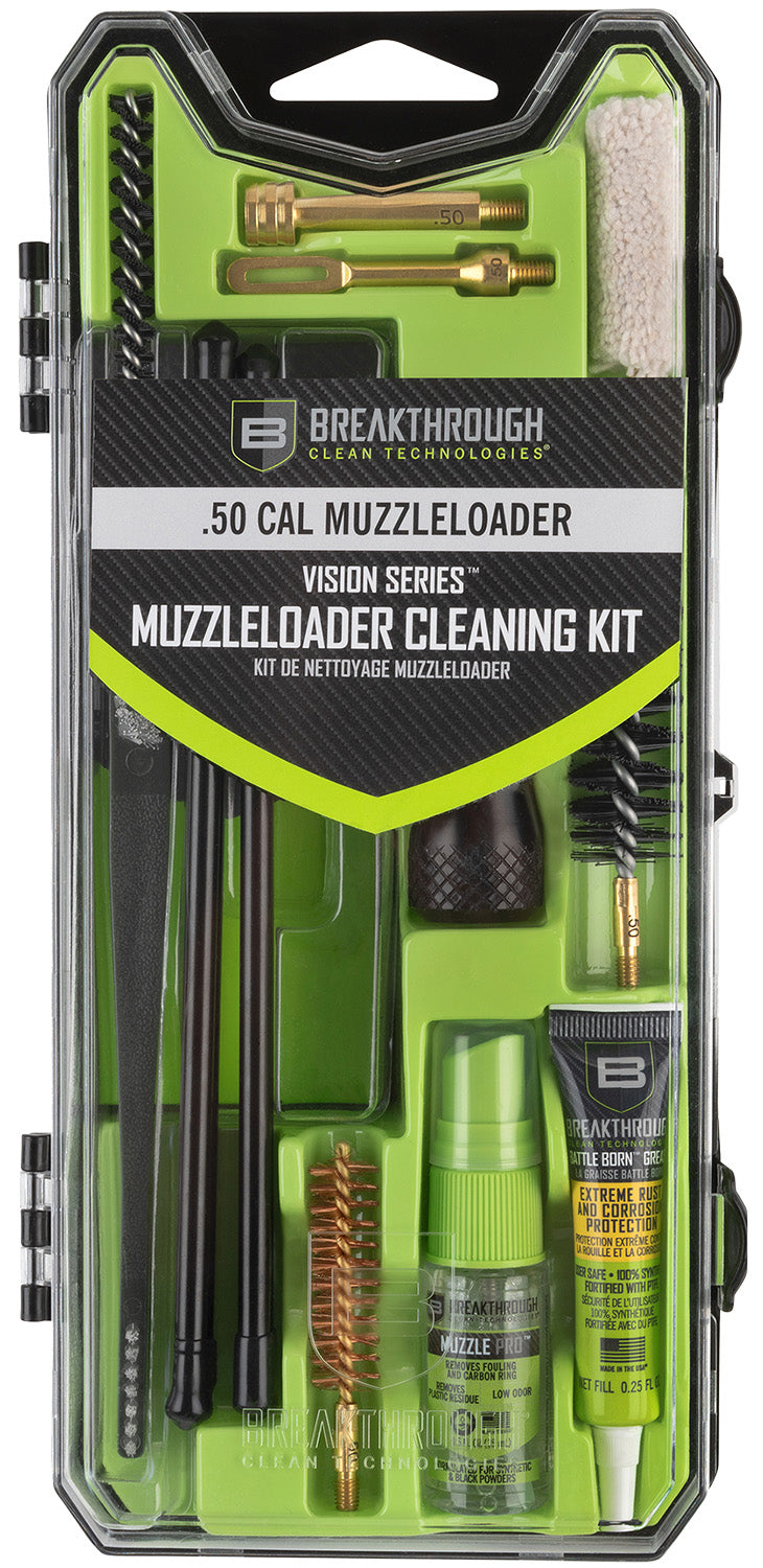 Breakthrough Clean Vision Series .50 Caliber Cleaning Kit Multi-Color
