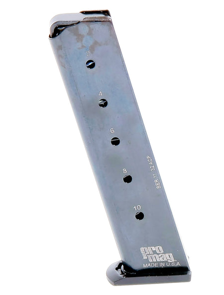 ProMag BER11 .32 ACP 10rd Silver Steel Magazine Fits Beretta 3032 Tomcat
