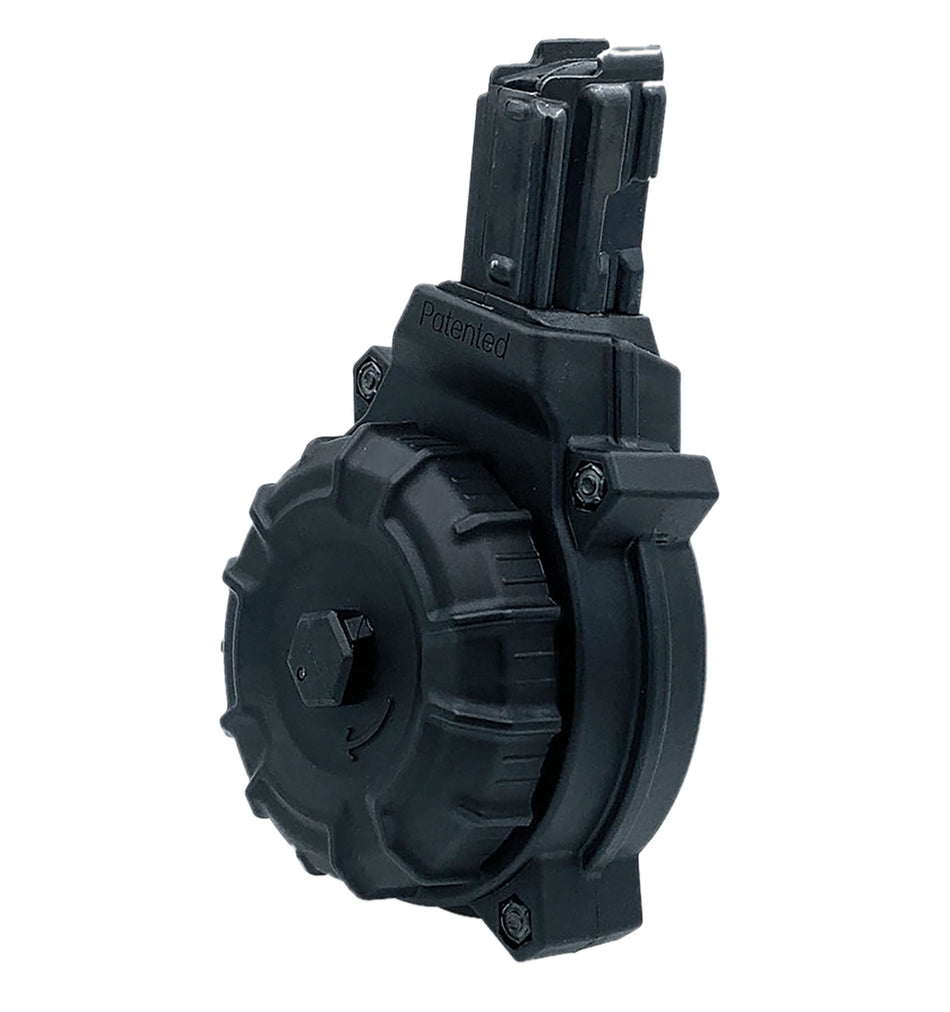 ProMag DRMA106 9mm 50-Round Drum Magazine Fits H&K MP5/PTR9 Black