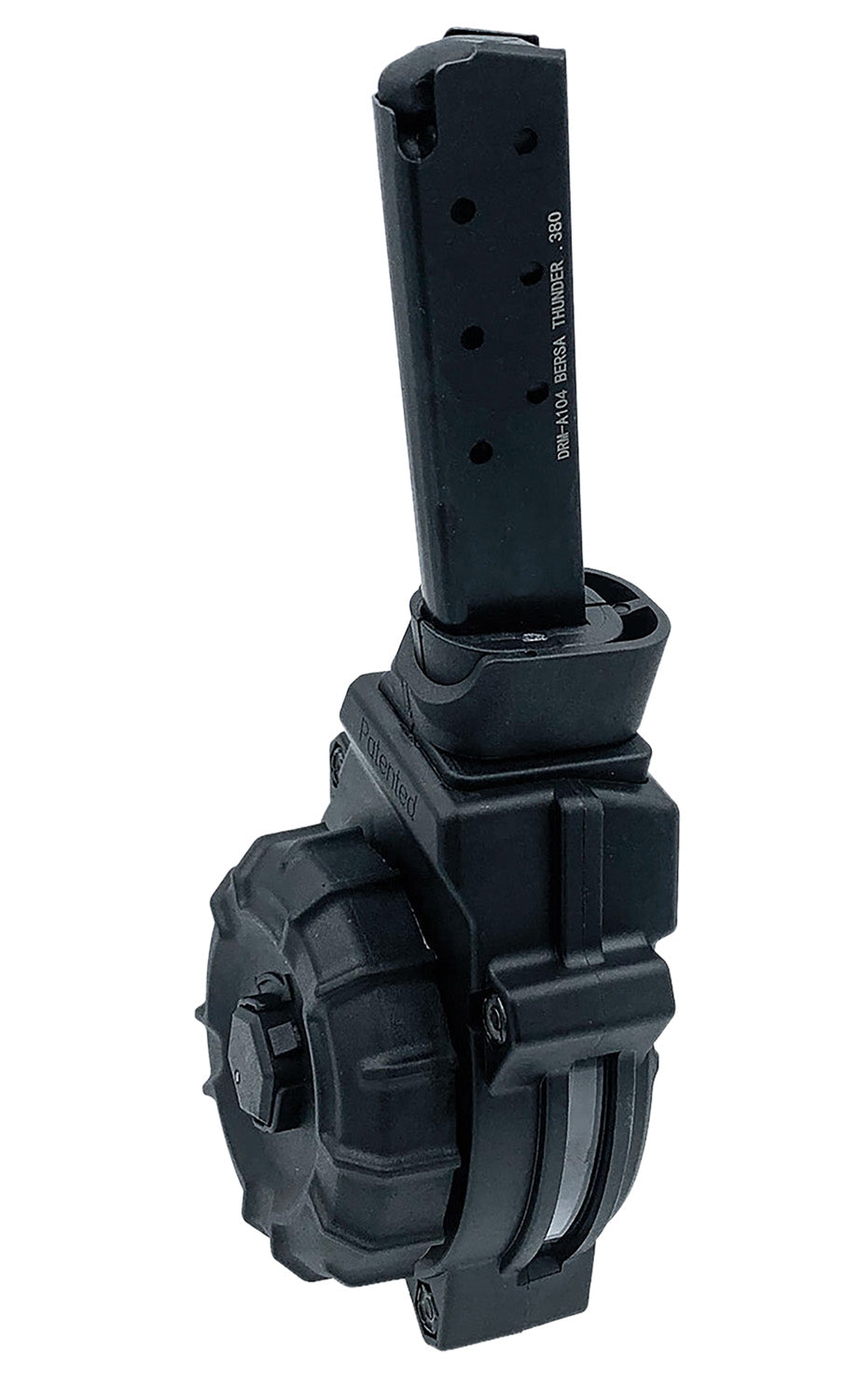 ProMag DRMA104 Bersa Thunder 380 .380 ACP 30-Round Drum Magazine Black