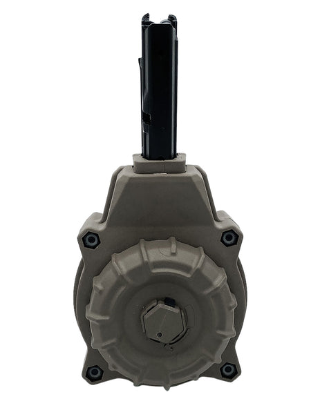 ProMag DRMA80-FDE AR Style 5.7x28mm 55-Round Drum Magazine Flat Dark Earth