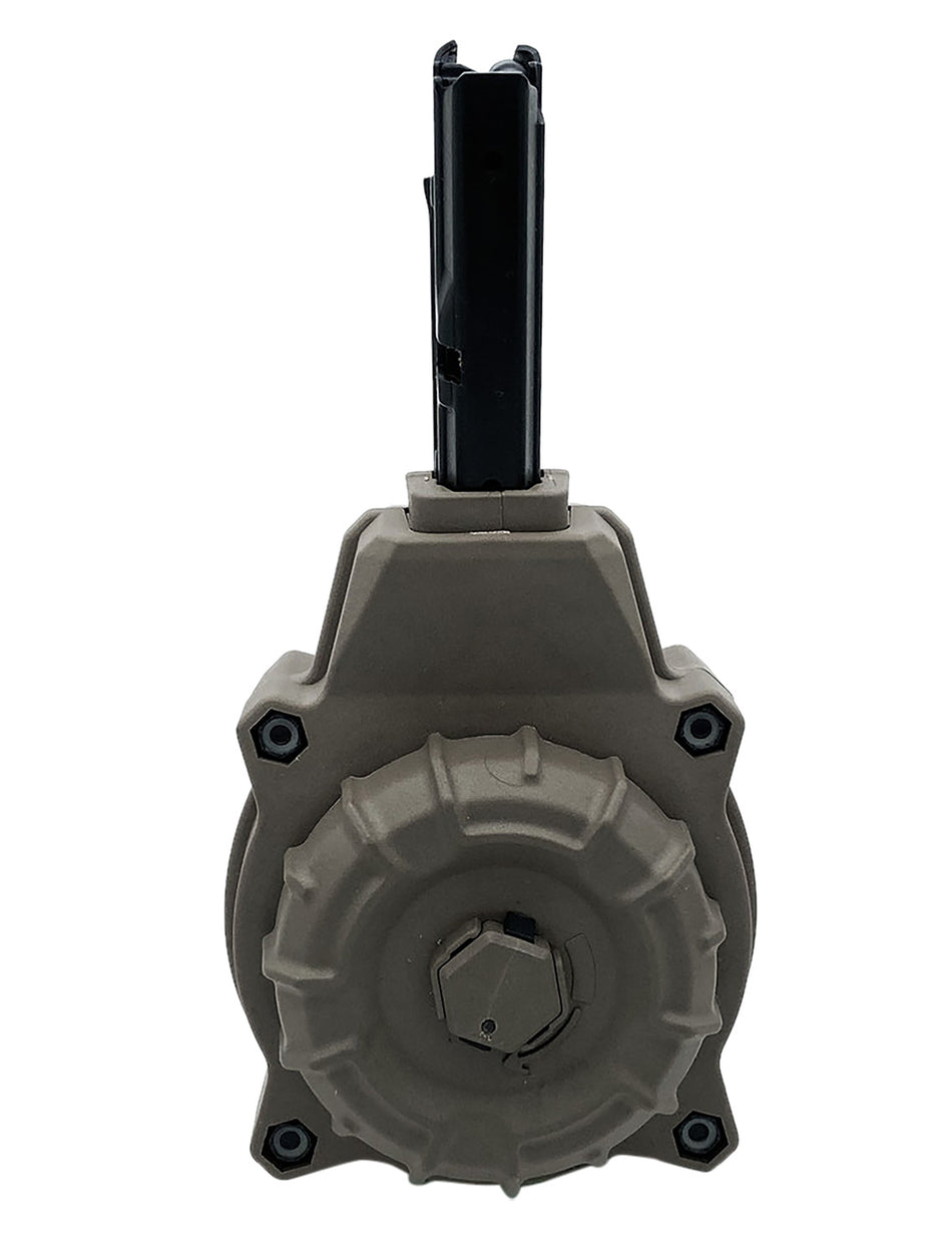 ProMag DRMA80-FDE AR Style 5.7x28mm 55-Round Drum Magazine Flat Dark Earth