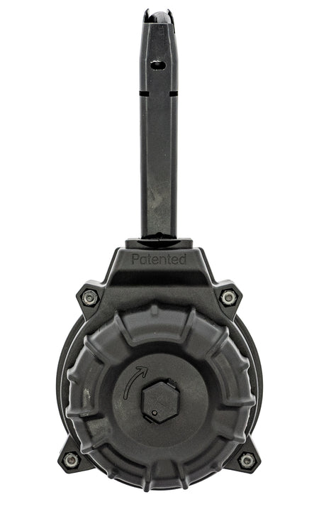ProMag DRMA94 Taurus TH9 9mm 50-Round Drum Magazine Black Polymer