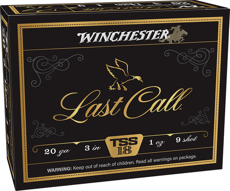 Winchester 20 Gauge Shotgun Shells LAST CALL #9 1 oz 3 in