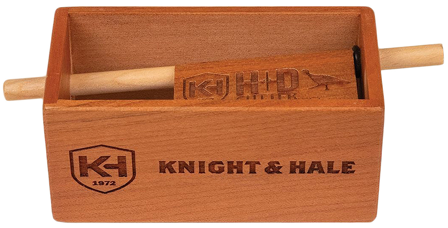 Knight & Hale HD Cutter Friction Turkey Call KHT0208 Brown Wood