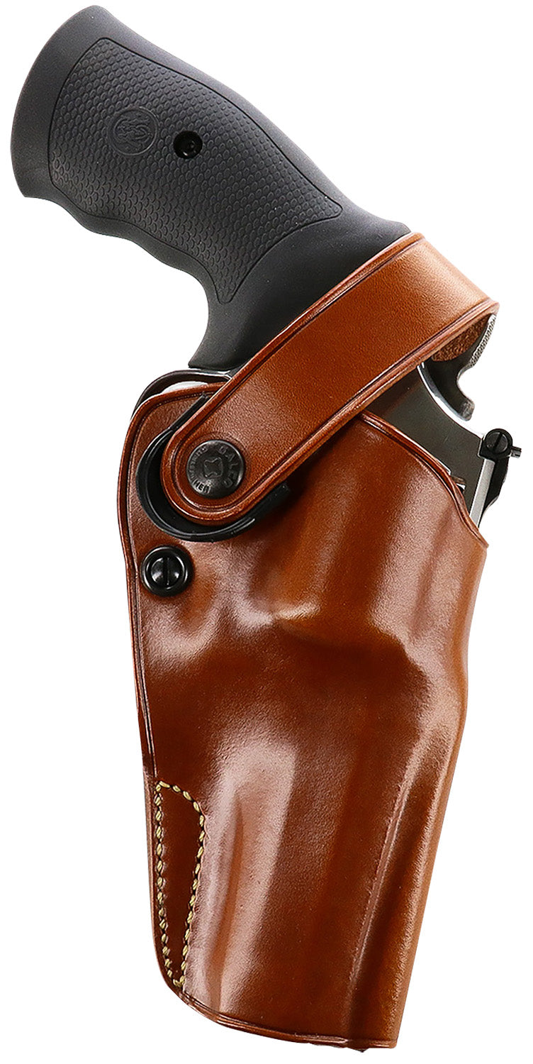 Galco DAO334 Belt Slide Mount Tan Holster Compatible with Colt Ruger S&W Taurus