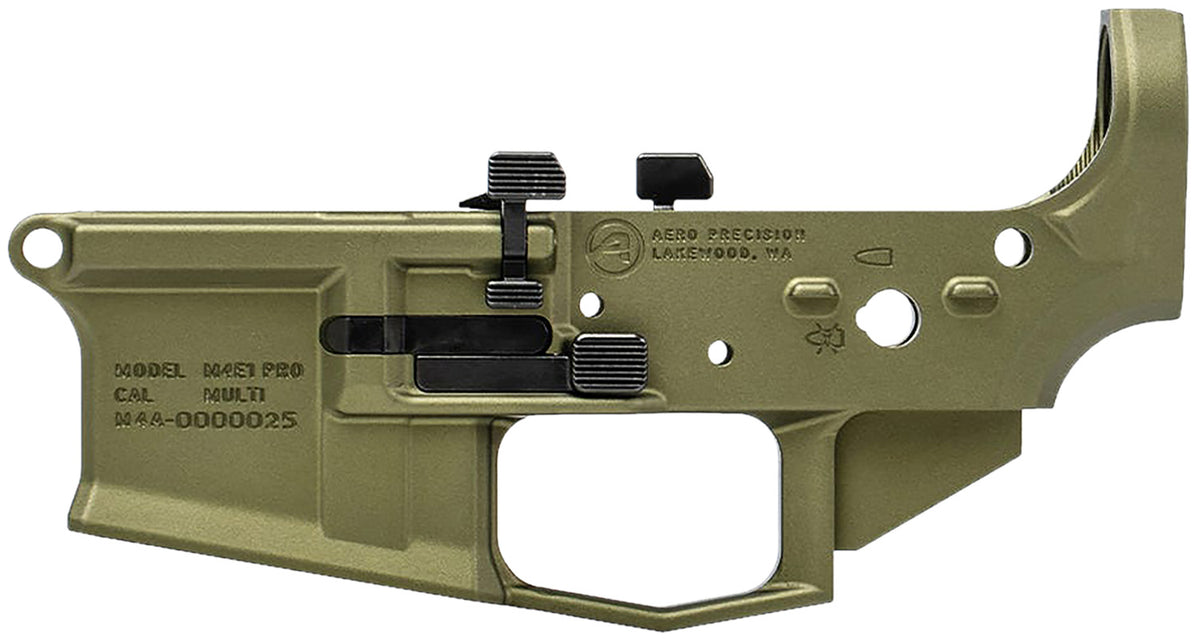 Aero Precision Pro Lower Receiver M4E1 Compatible w/ AR15 Components and Magazines