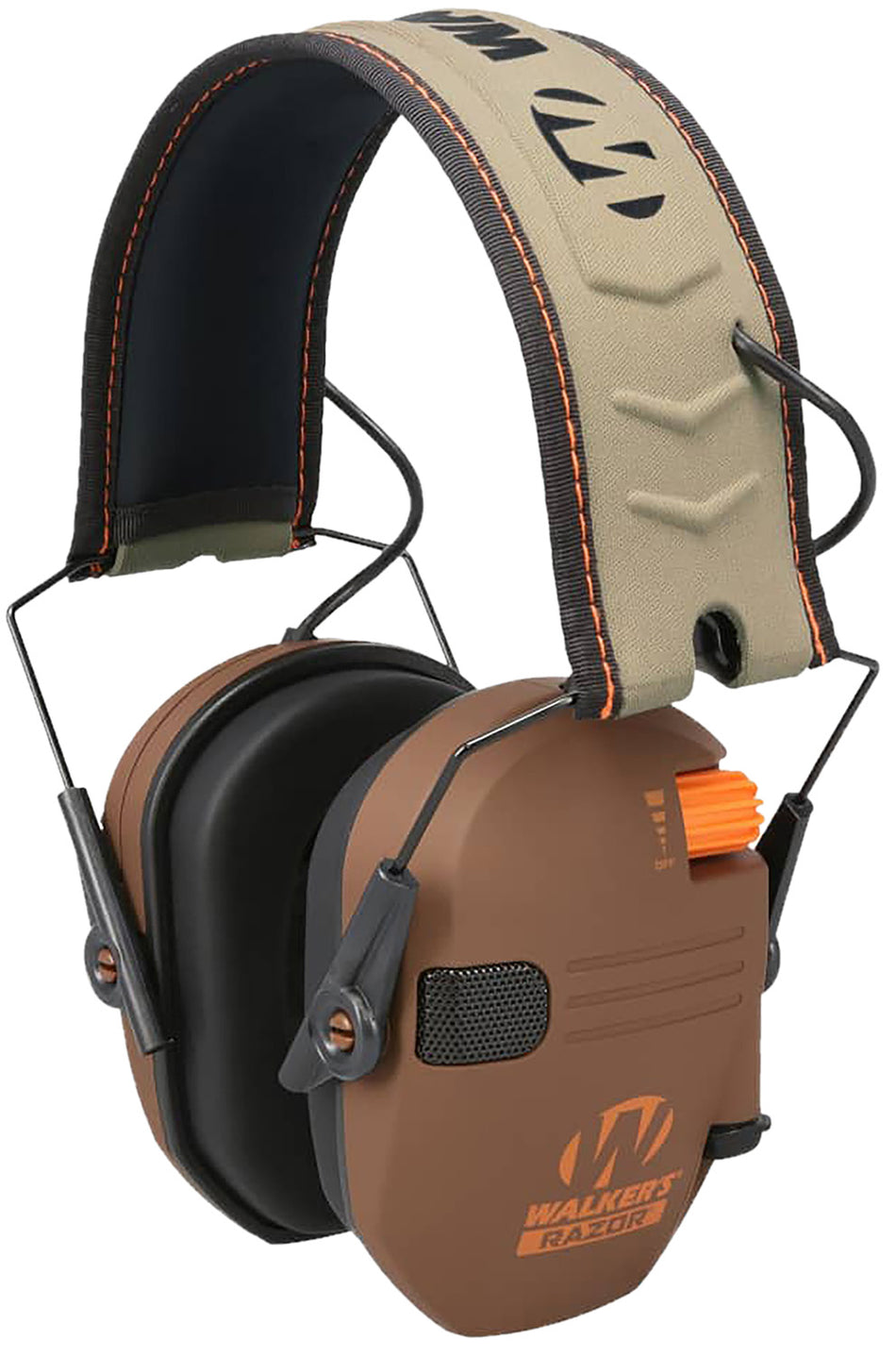 Walker's Razor Slim Electronic Hearing Protection Muff 23 dB NRR Over the Head