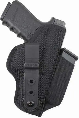 DeSantis Tuck This II Nylon RH Black Holster for 1911 5" Barrel