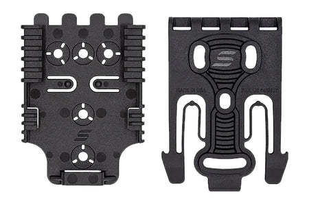Safariland QUICK2KIT12 Quick Locking System Black Nylon QLS 19 Fork and QLS 22 Plate