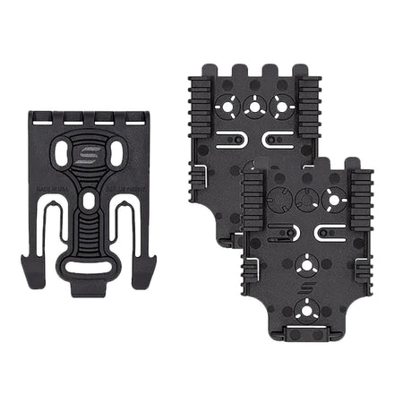 Safariland QUICK2KIT32 Quick Locking System Black Nylon QLS 19 Fork and QLS 22L Plate