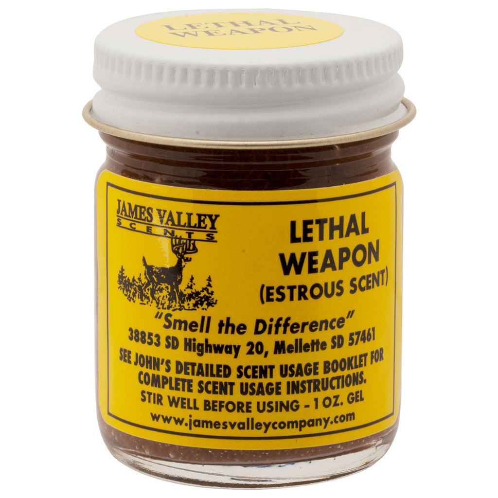 James Valley Lethal Weapon Buck Lure Gel Scent 1 oz.