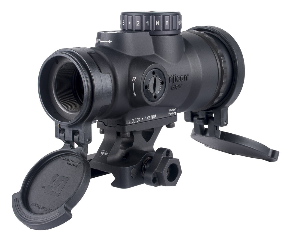 Trijicon MRO HD Patrol 2200109 1x Black 68 MOA/2 MOA Red Dot Sight Full Cowitness QR Mount