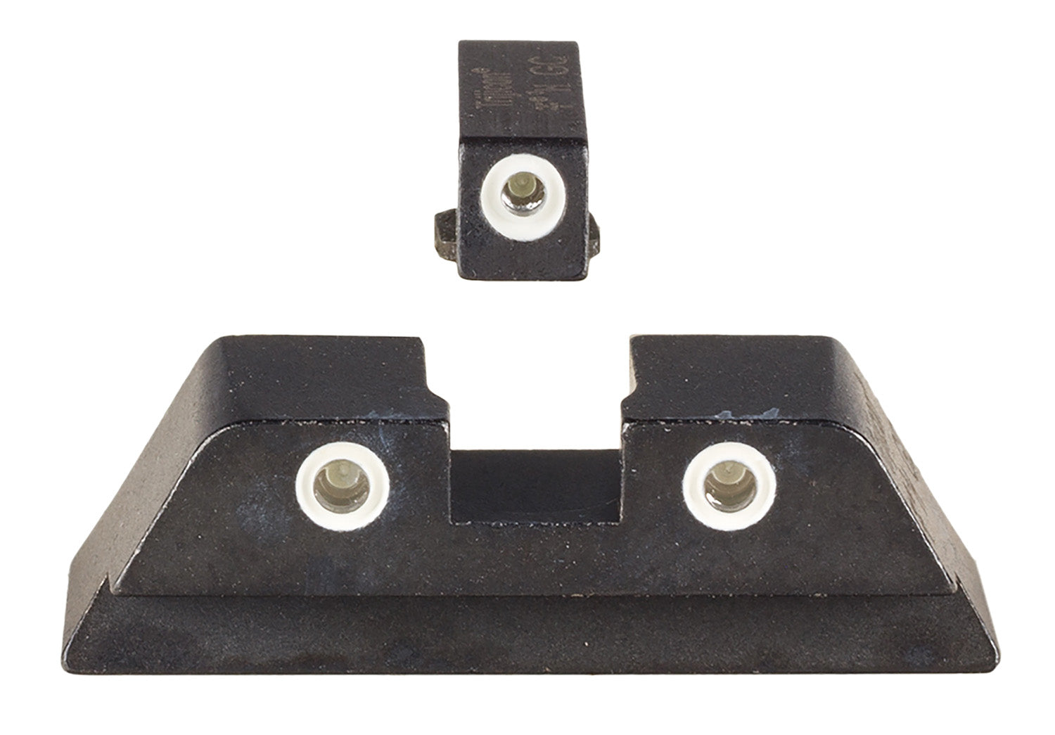 Trijicon 600182 AR-15/M16 Bright & Tough Night Sight Set – Yellow Rear Sight