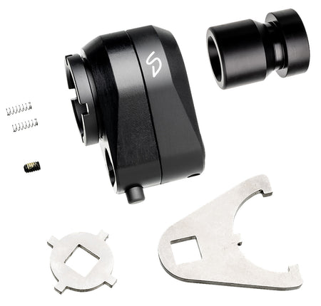 Stern Defense Rapid Attach Buttstock Adapter Black 7075 Aluminum Steel AR-Platform