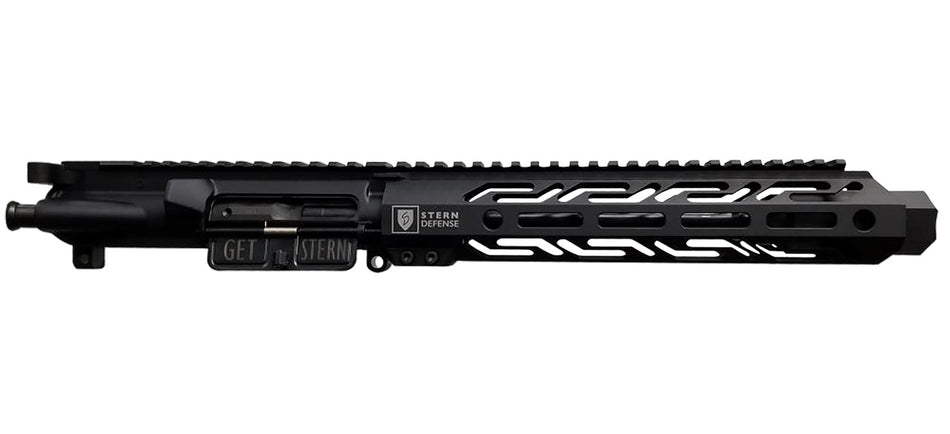 Stern Defense 9mm 8.50" Black Melonite Barrel Complete Upper 10" M-LOK Handguard Anodized Aluminum